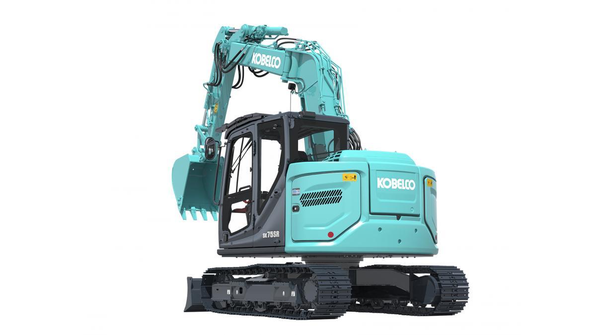 Kobelco SK75SR-7 Side Drain Mini Excavator for Sale or Hire