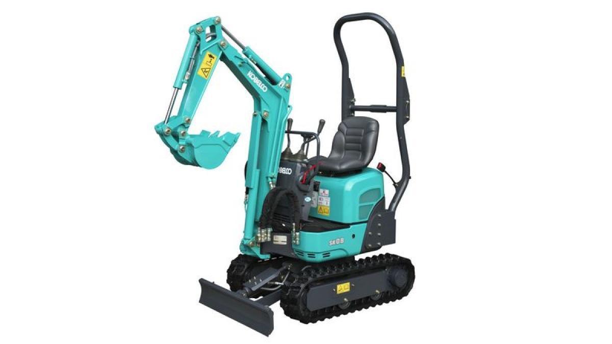 Kobelco SK08-1EV Mini Excavator for Sale or Hire