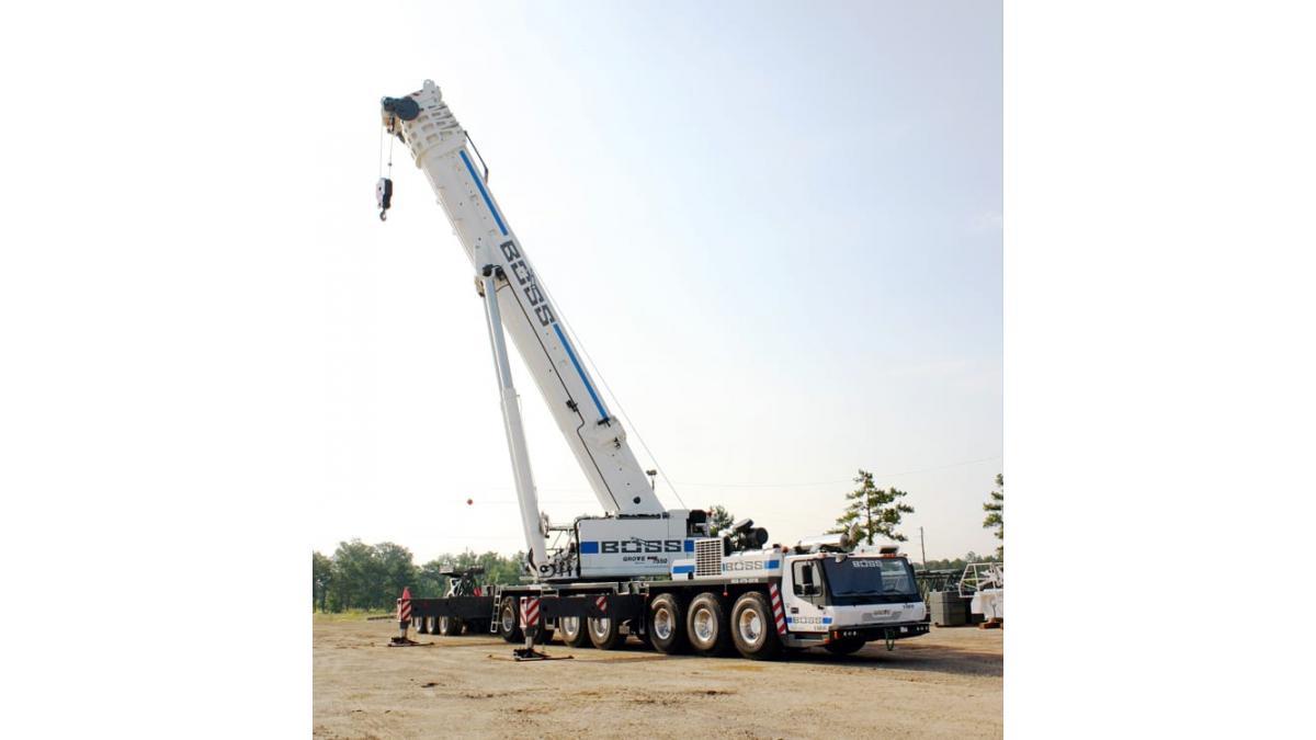 High-End Crane Rental in Accra (Equipment + operator)