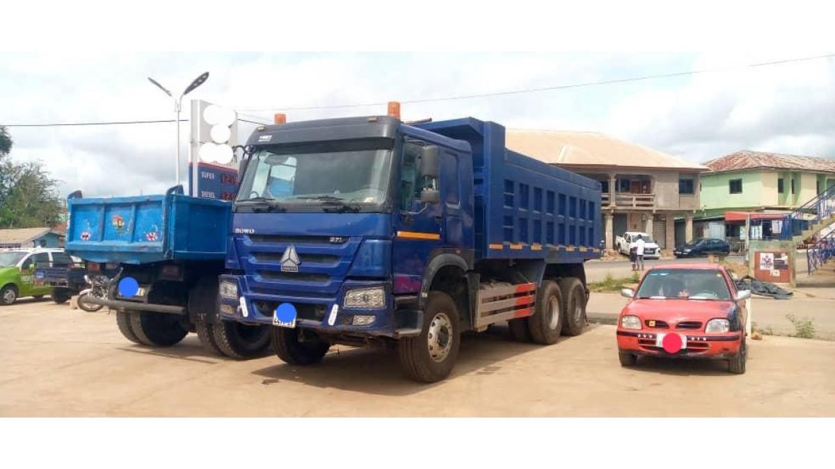 Tipper Truck Rental in Accra (Equipment + operator)