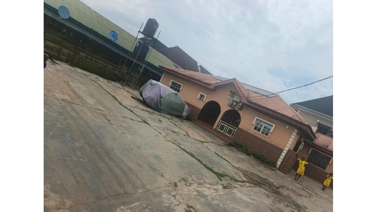 Modern 3-Bedroom Bungalow with 3 Mini Flats on a Full Plot for Sale in Meiran, Lagos