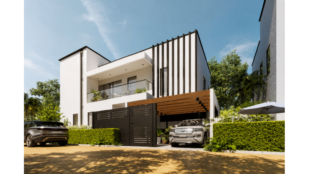 Luxury 4-Bedroom Home with BQ & Rooftop Terrace in Tse Addo, Accra