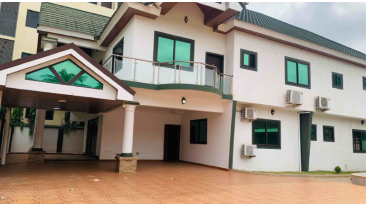 Fully Furnished 6-Bedroom Luxury House with Pool for Rent in East Legon