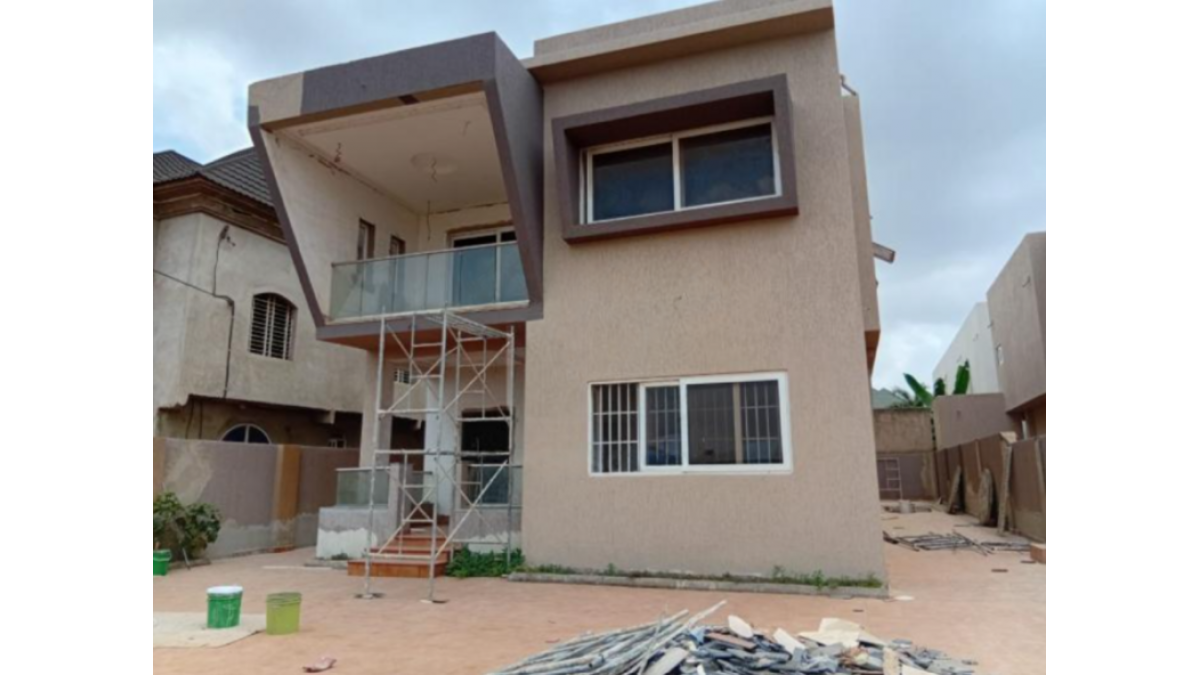 Luxury 4-Bedroom House with Boys’ Quarters for Sale – 70% Completed | Santo, East Legon Hills