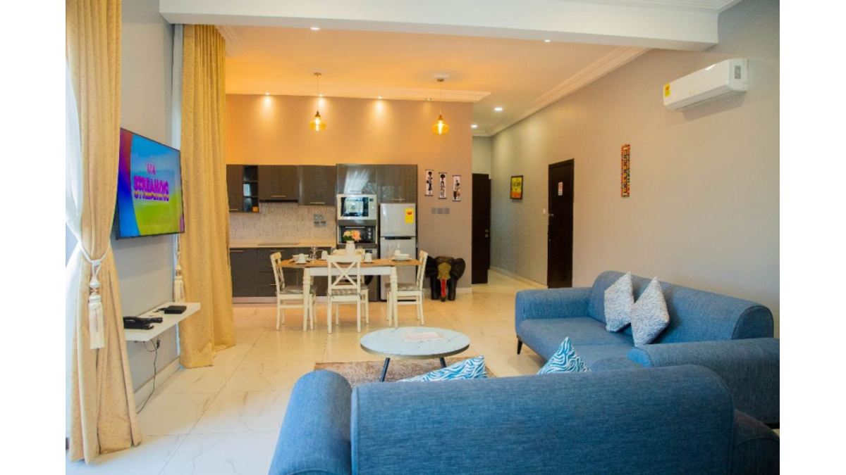 Premium 1-Bedroom Serviced Suite for Short Let in Ashaley Botwe, Adenta