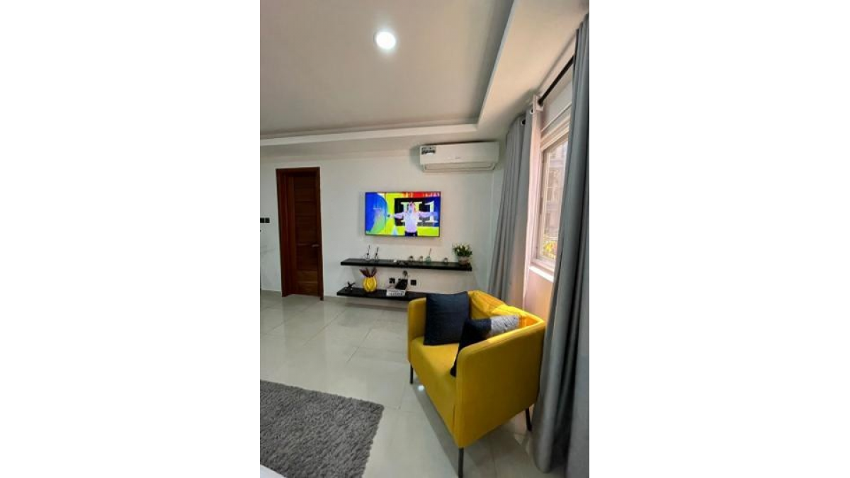 Furnished 1-Bedroom Studio Apartment for Short Let in Airport Residential Area, Accra