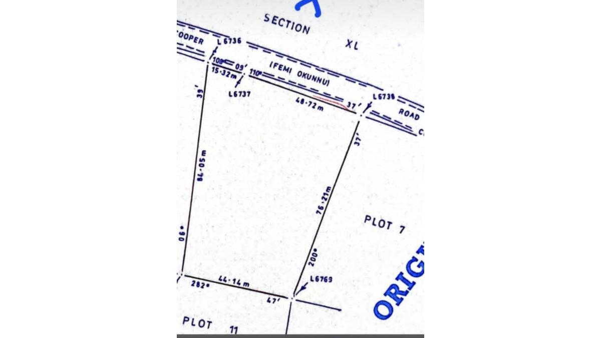 4,300sqm Land with Existing Structure for Sale on Cooper Road, Ikoyi, Lagos