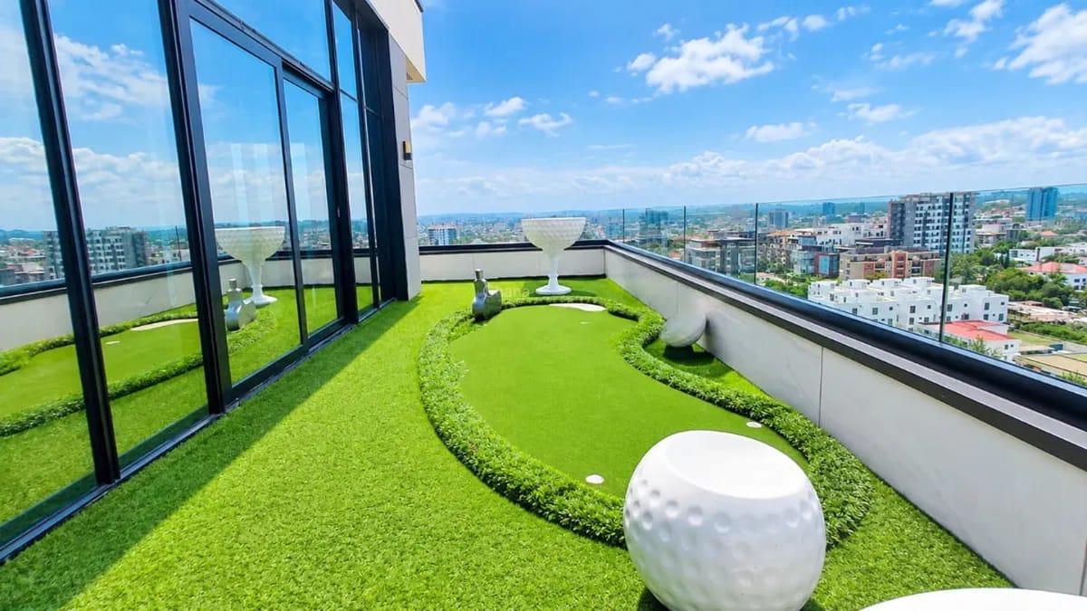 Luxury Furnished 2-Bedroom Apartment for Short Let in Airport Residential Area