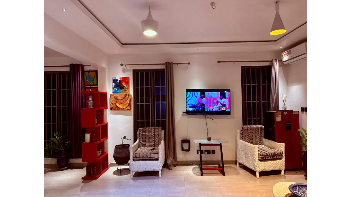 Beachside Furnished Studio Apartment for Short Let in Prampram