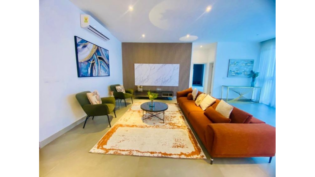 Furnished 3-Bedroom Apartment for Short Let in Airport Residential Area