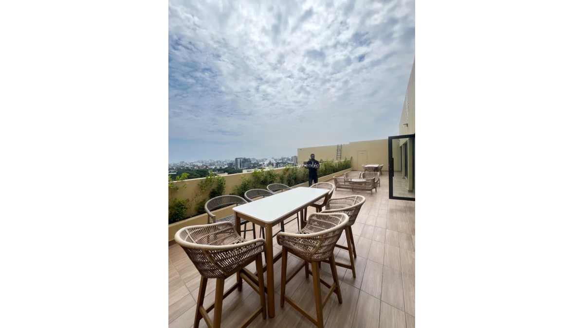 Luxurious 1-Bedroom Fully Furnished Apartment in Cantonments, Accra