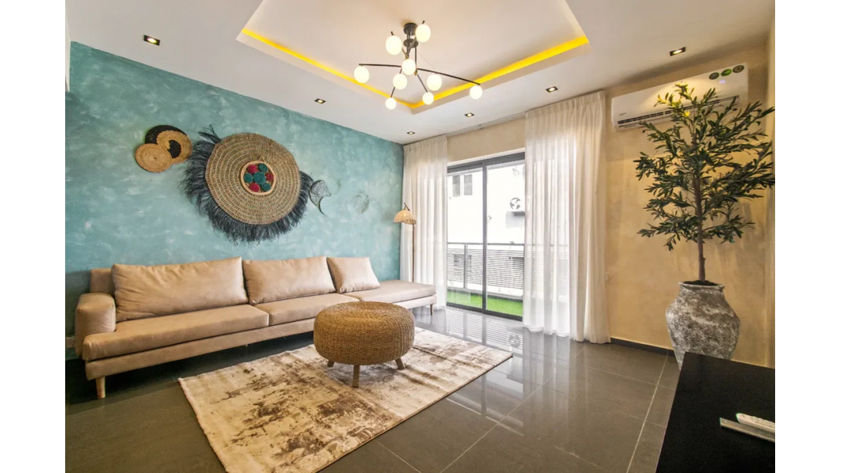 1 Bedroom Calm Japandi Condo – Short Let in Ikate, Lekki