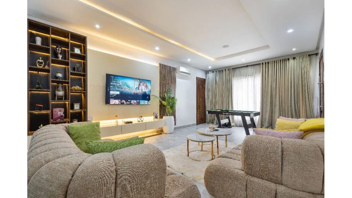 Luxury Furnished 3-Bedroom Serviced Apartment with Pool in Lekki Phase 1