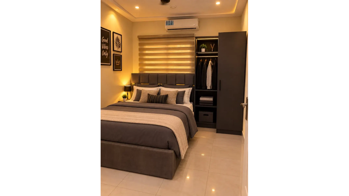 2-Bedroom Open-Plan Furnished Apartment for Short Let in Abelemkpe, Accra