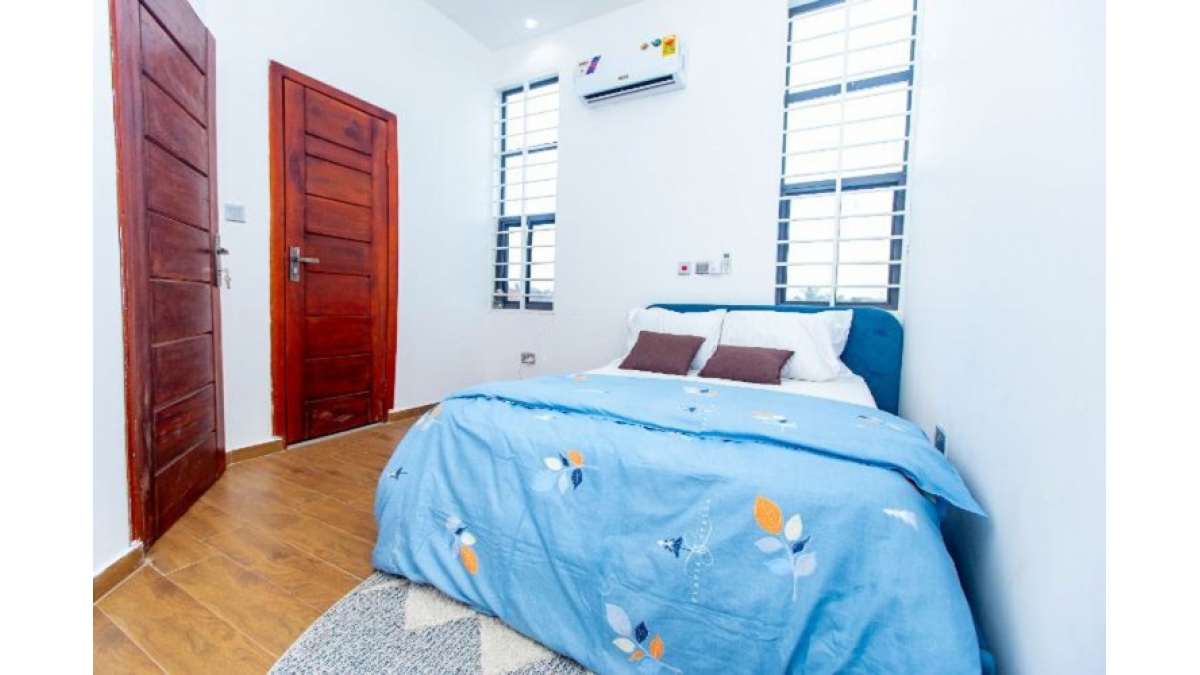 Tastefully Furnished 2-Bedroom House for Short Let in Nmai Dzorn, Ashaley Botwe