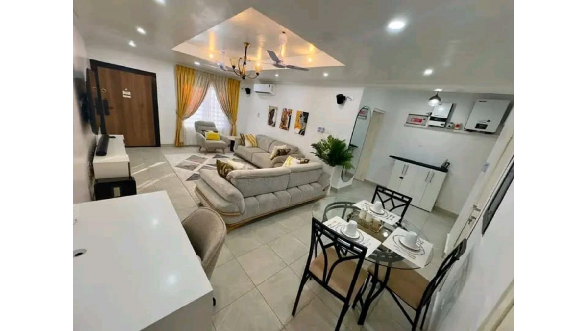 Fully Furnished 2-Bedroom Apartment for Short Let in Roman Ridge, Accra