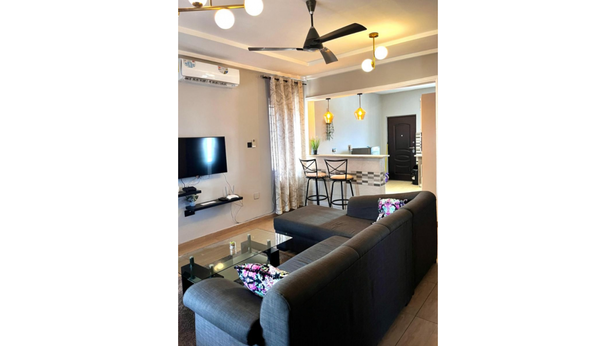 Modern 2-Bedroom Furnished Serviced Apartment in Spintex