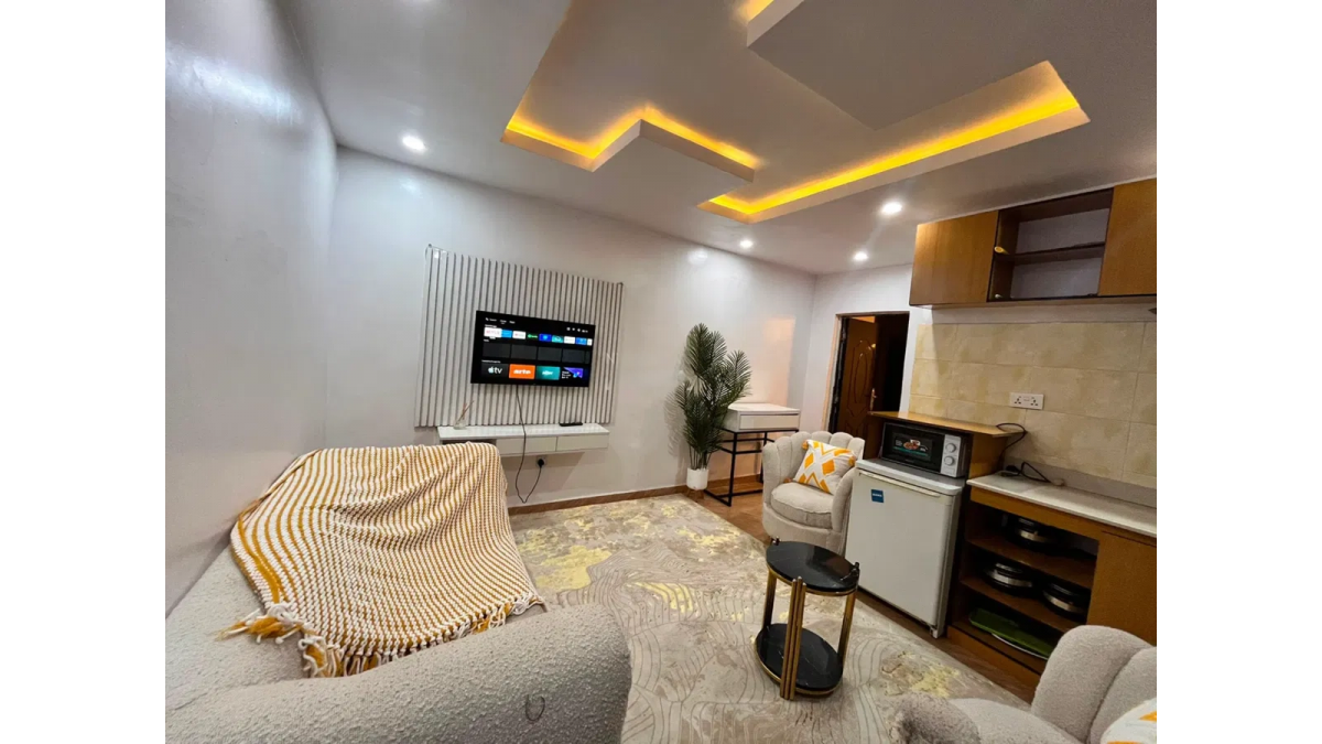 Furnished 1-Bedroom Serviced Apartment for Short Let in Adeniyi Jones, Ikeja, Lagos