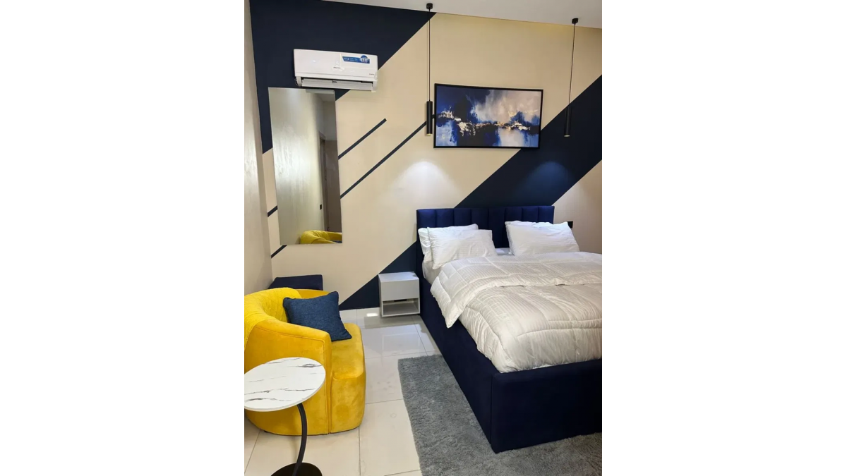 Furnished 1-Bedroom Short-Let Apartment with Smart Lock in Oregun, Ikeja, Lagos