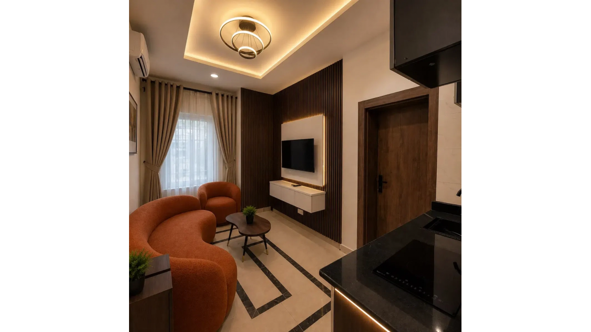 Newly Built 1 Bedroom Mini Flat for Short Let in Opebi, Ikeja, Lagos