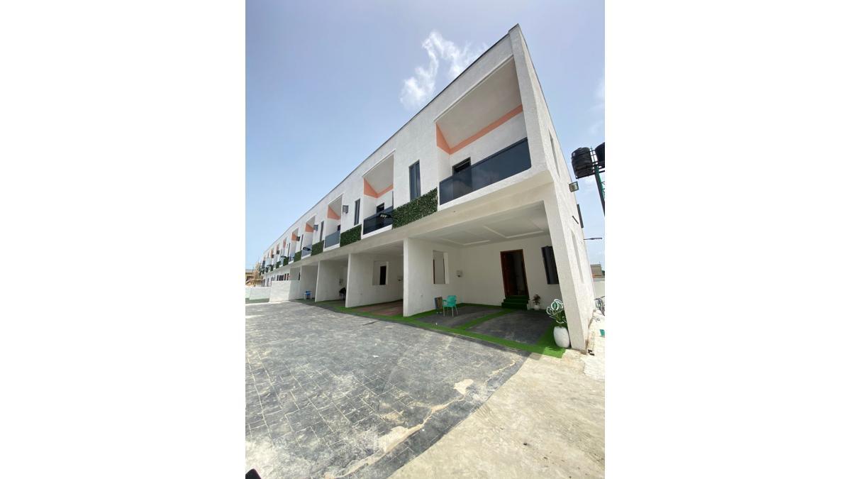 NEWLY BUILT SPACIOUS 3 BEDROOM TERRACE DUPLEX AT AJAH, LAGOS