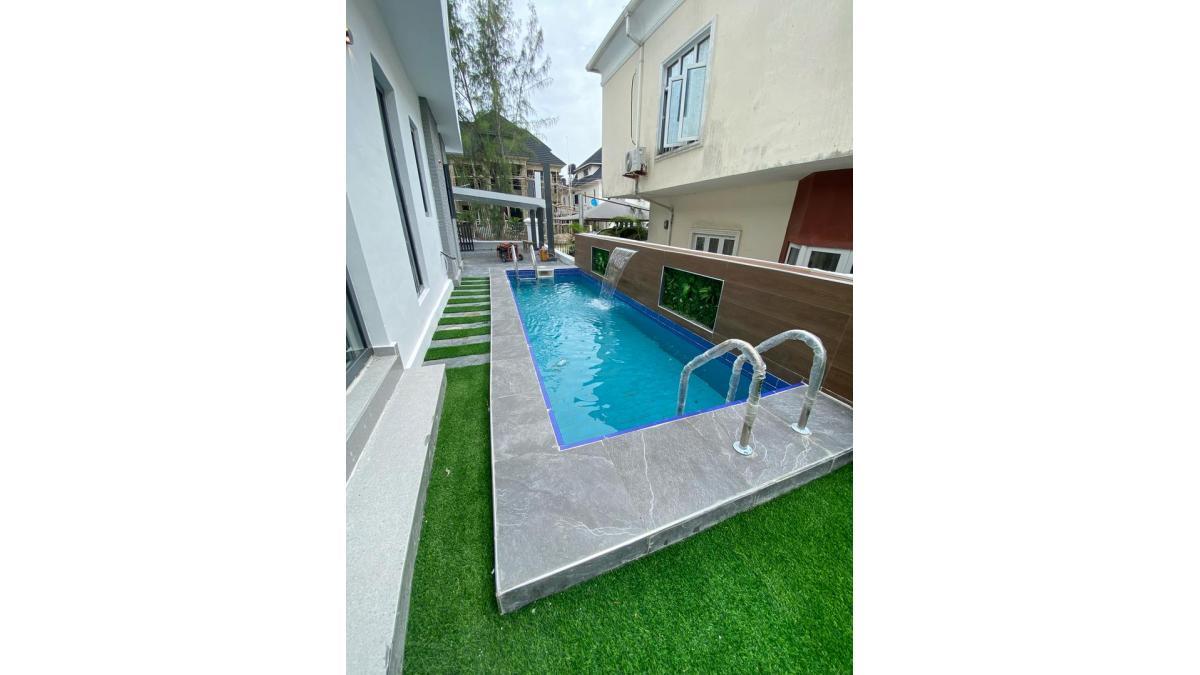 Brand New Luxury 5-Bedroom Fully Detached  – Ikota, Lekki Lagos
