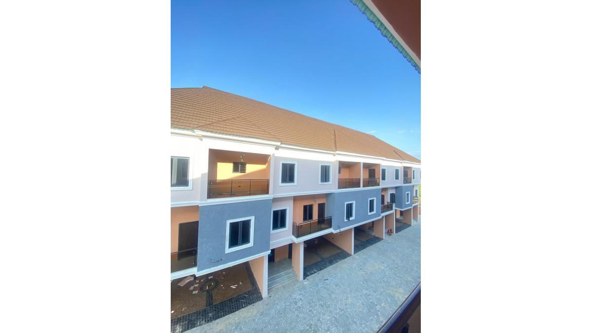 BRAND NEW 4 BEDROOM TERRACE DUPLEX WITH BQ FOR SALE AT IKATE