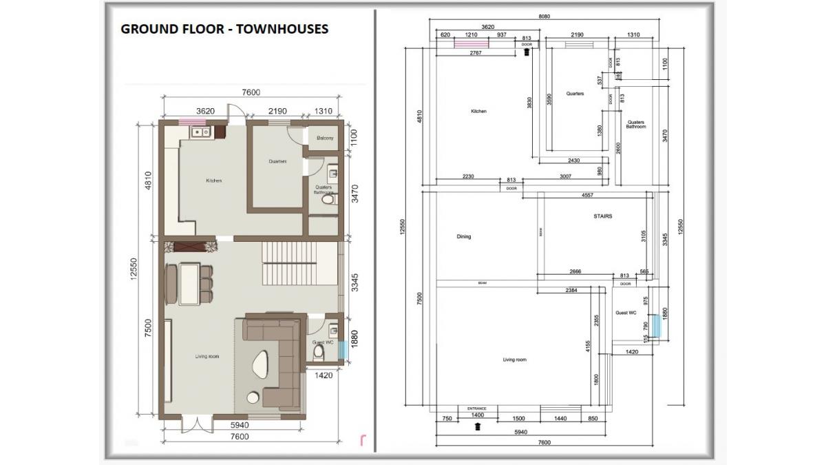2 bed flat to let, Crown Lodge, Elystan Street - African Land