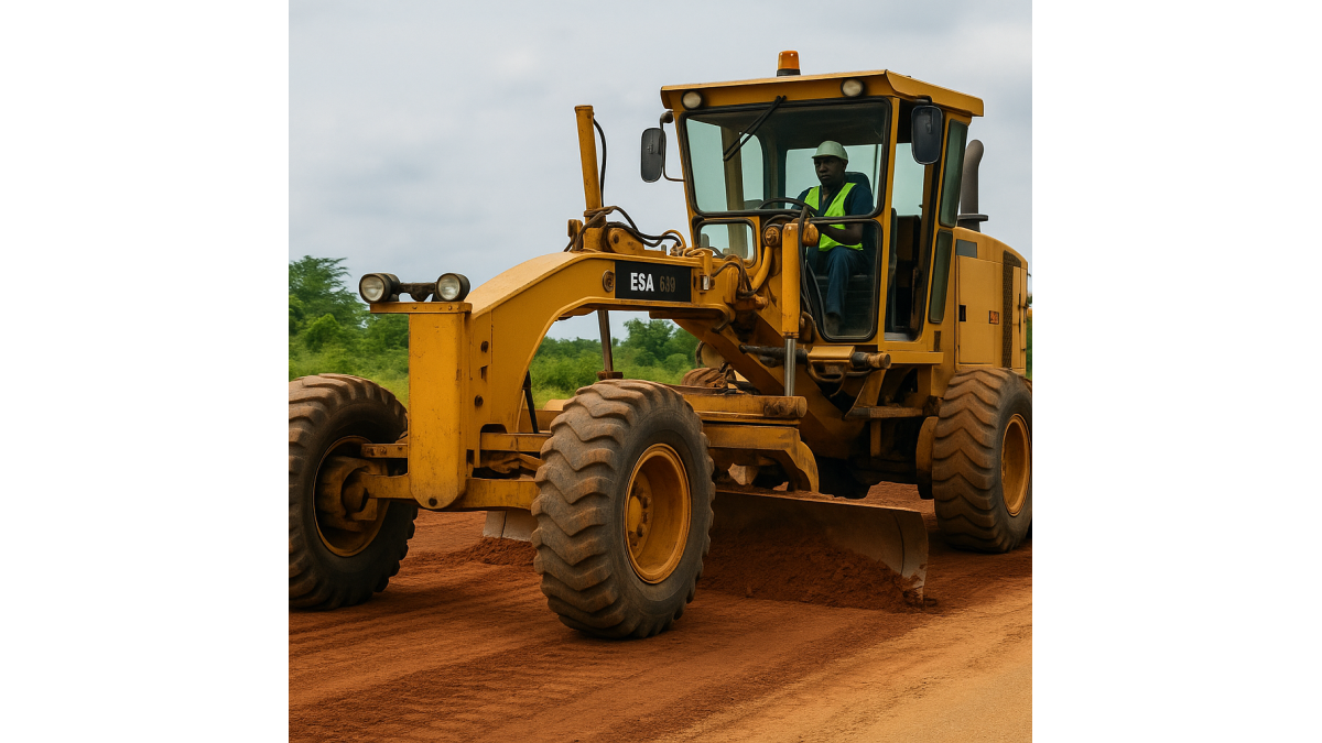 Grader Operator Hire Nigeria - Road & Site Leveling Specialists