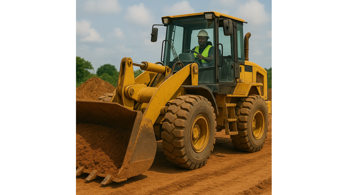 Payloader Operator Hire Nigeria - Wheel Loader & Earthmoving Experts