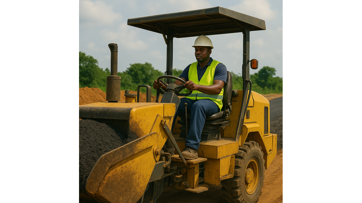 Asphalt Paver Operator Hire Nigeria - Road Construction Specialists