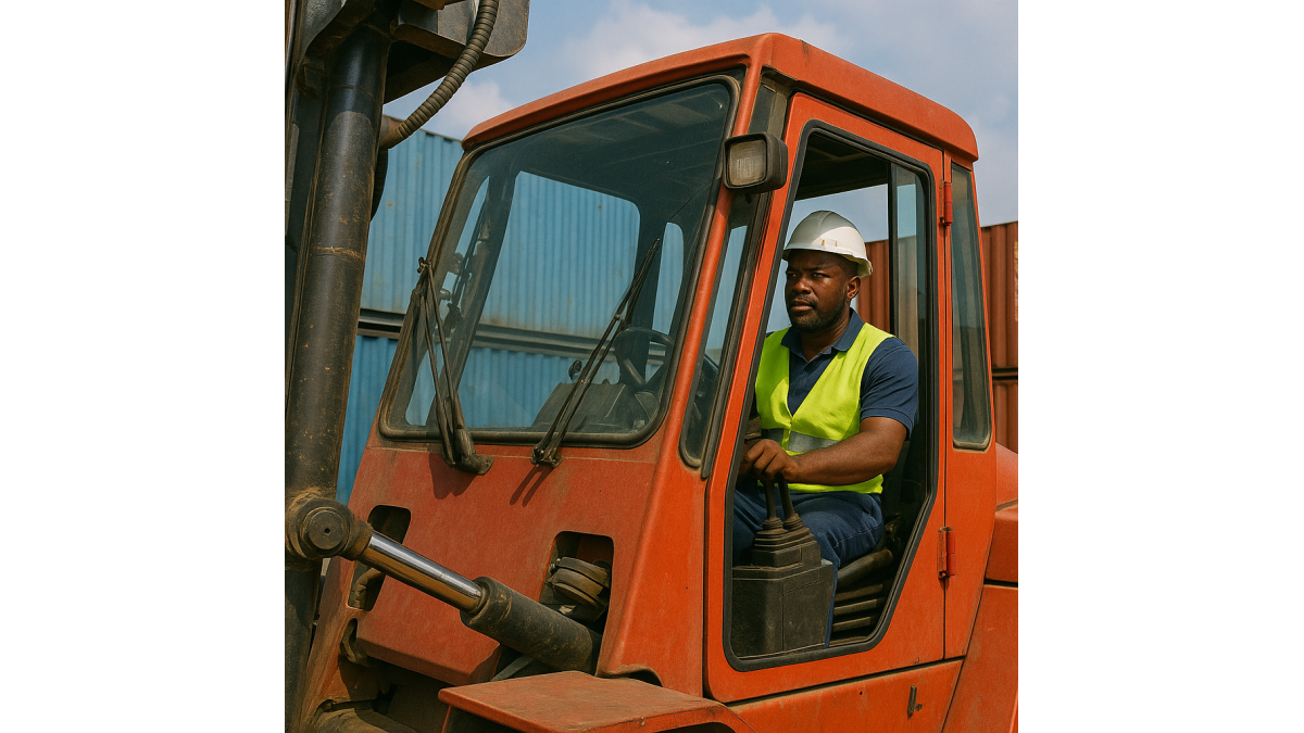Container Handler Operator Hire Nigeria - Port & Yard Equipment Specialists