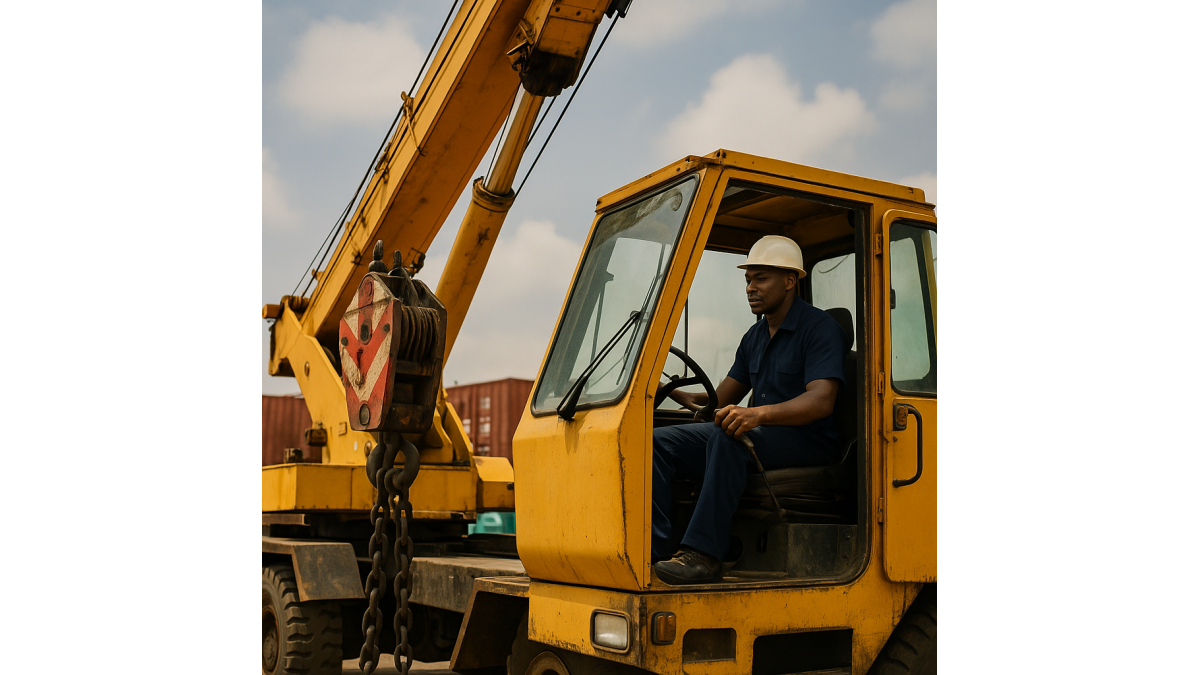 Crane Operator Hire Nigeria - Mobile, Tower & Gantry Lifting Experts