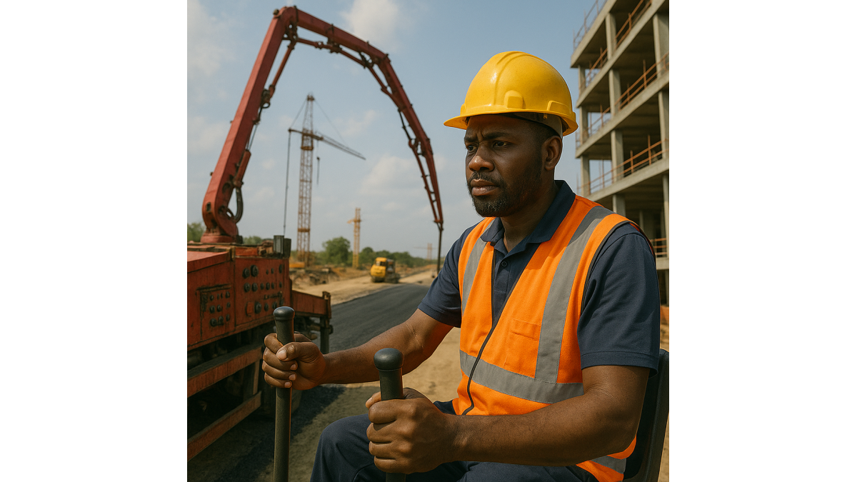 Concrete Pump Operator Hire Nigeria - High-Rise & Bridge Construction