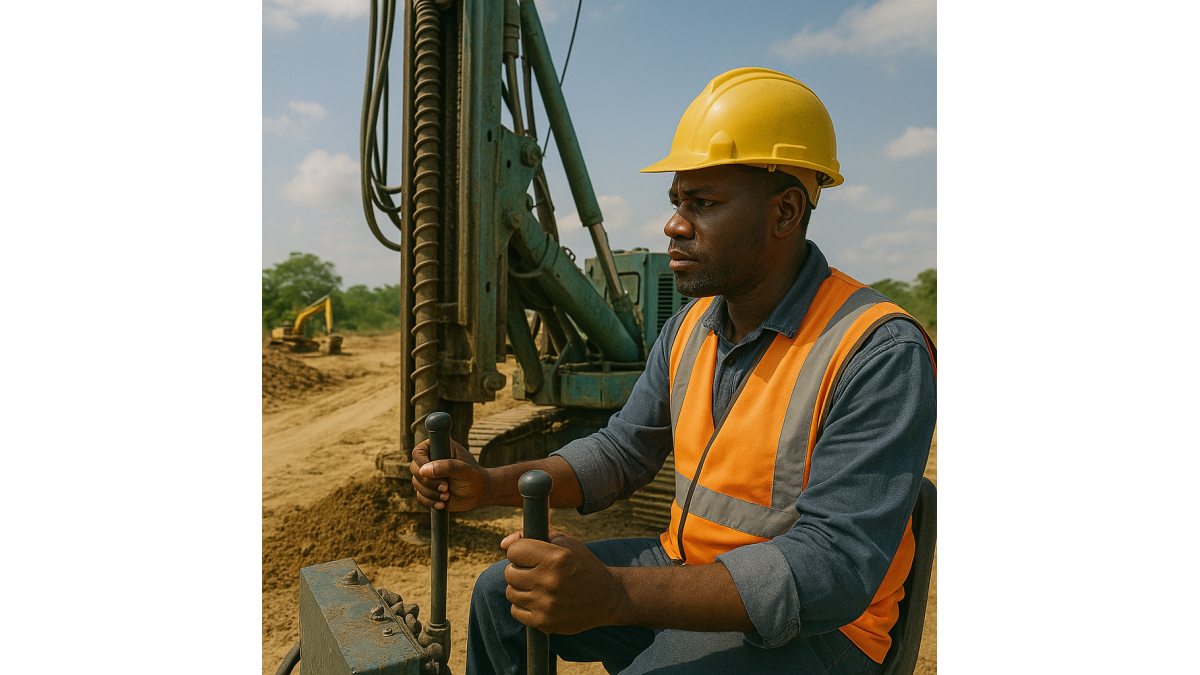 Drilling Rig Operator Hire Nigeria - Borehole & Piling Specialists