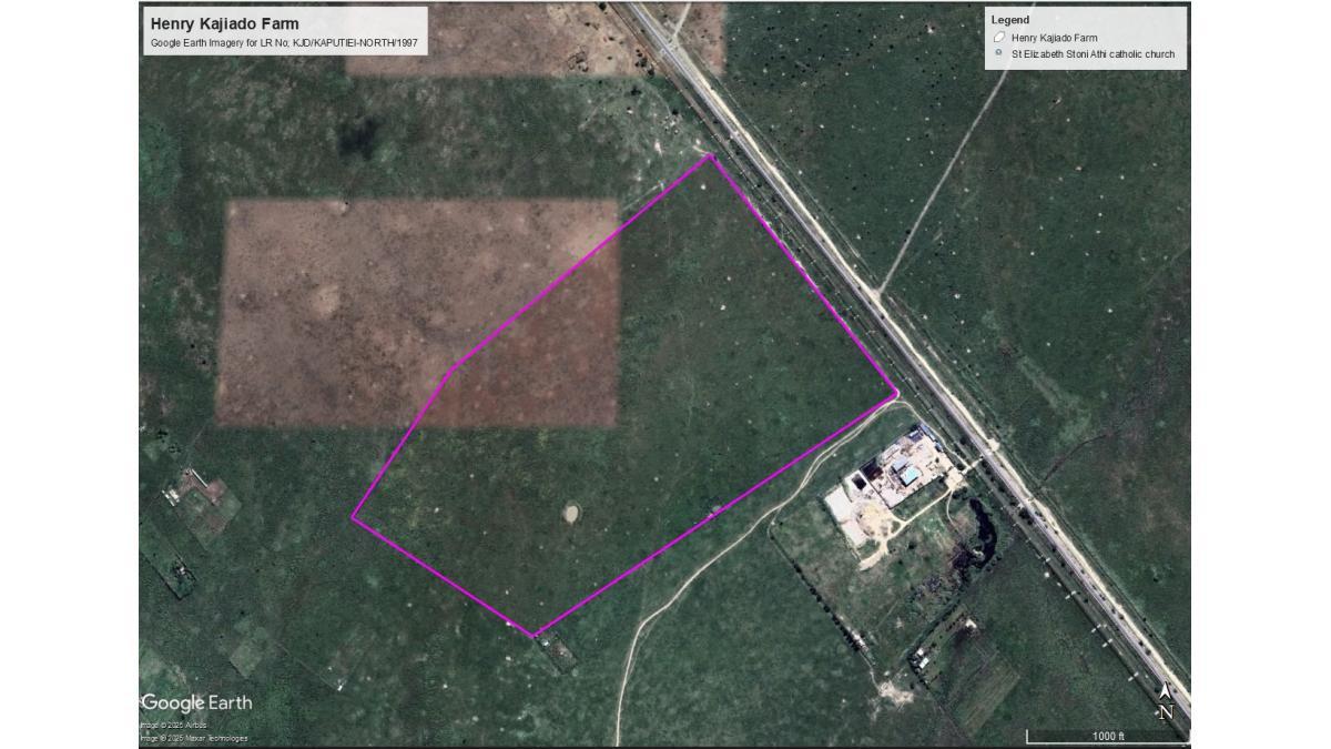 120-Acre Mixed-Use Land for Sale in Kaputei–Stony Athi, Kajiado County