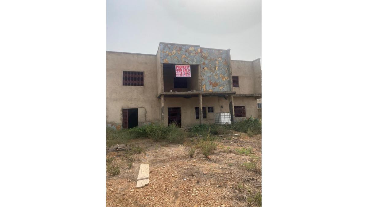 9-Bedroom Uncompleted Semi-Detached Townhouse for Sale