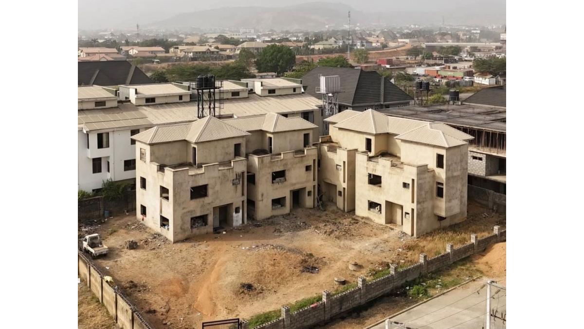 Jahi Semi-Finished Terraces for Sale | 4 Units on 1,500 SQM